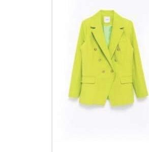 Blazer with gold buttons #LM-L5371