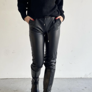 Παντελόνι δερματίνη με λάστιχο #FS2200457