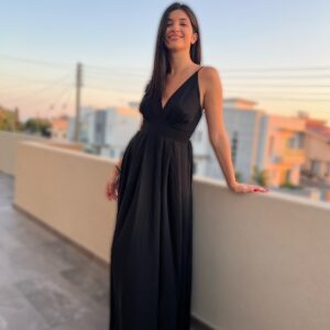 Maxi Dress with V #FNY5255158