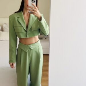 Cropped Blazer #LM7310