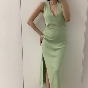 New lumina 'V' dress #FNYLD0822