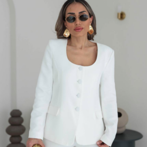 Νέο κοστούμι με τετραγωνισμένο blazer #HF24Y98625