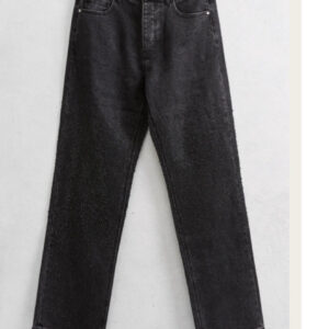 New lumina denim trouser with straps #FNYAWG181