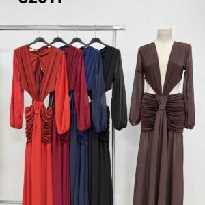 New chiffon maxi dress with open back #FNYAW32011